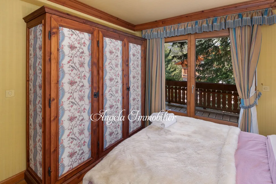 Charmantes 4-Zimmer-Apartment mit Kamin in sonnigem Crans-Montana
