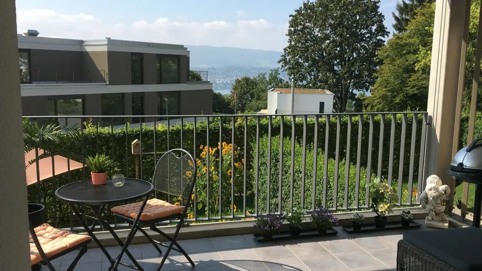 Moderne Gartenwohnung zur Miete in Erlenbach