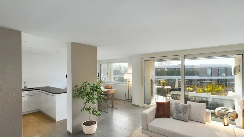 Moderne Gartenwohnung zur Miete in Erlenbach