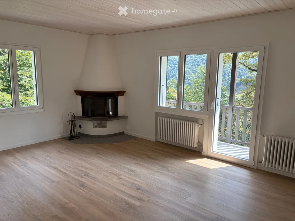 Appartamento ristrutturato con vista sulla valle