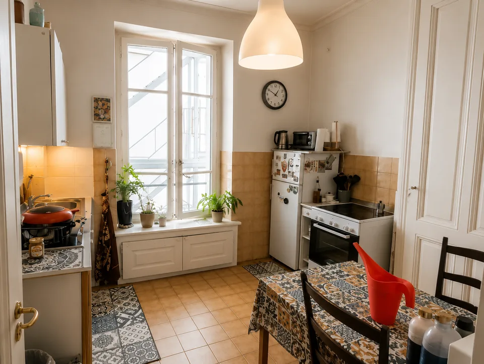 Plainpalais, Blick auf die Altstadt - 4,5-Zimmer-Wohnung von Ausnahme