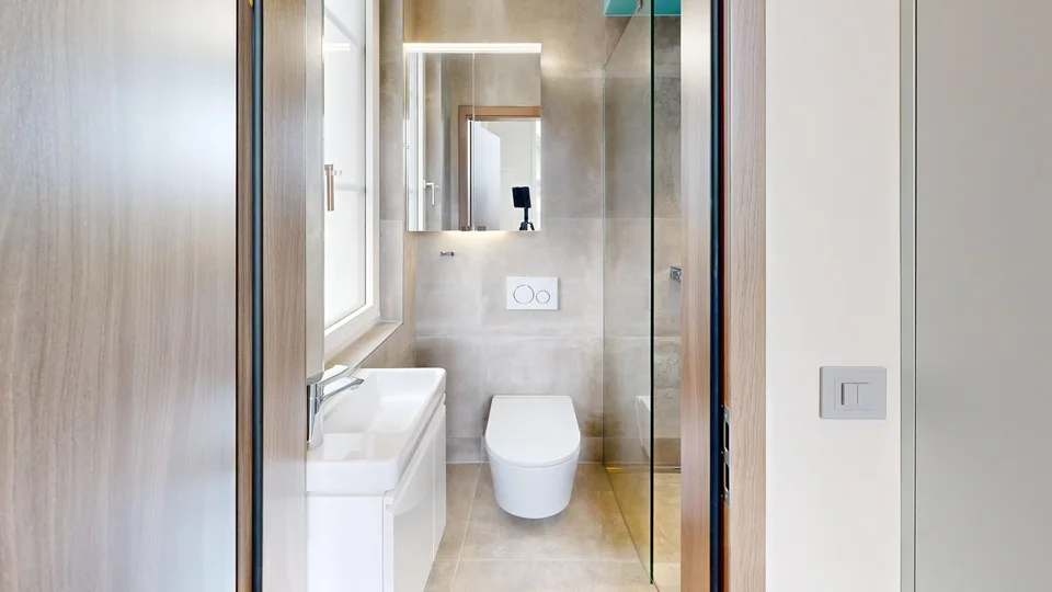 Erstvermietung: Charmantes, frisch renoviertes Tiny House mit privatem Garten in Boswil