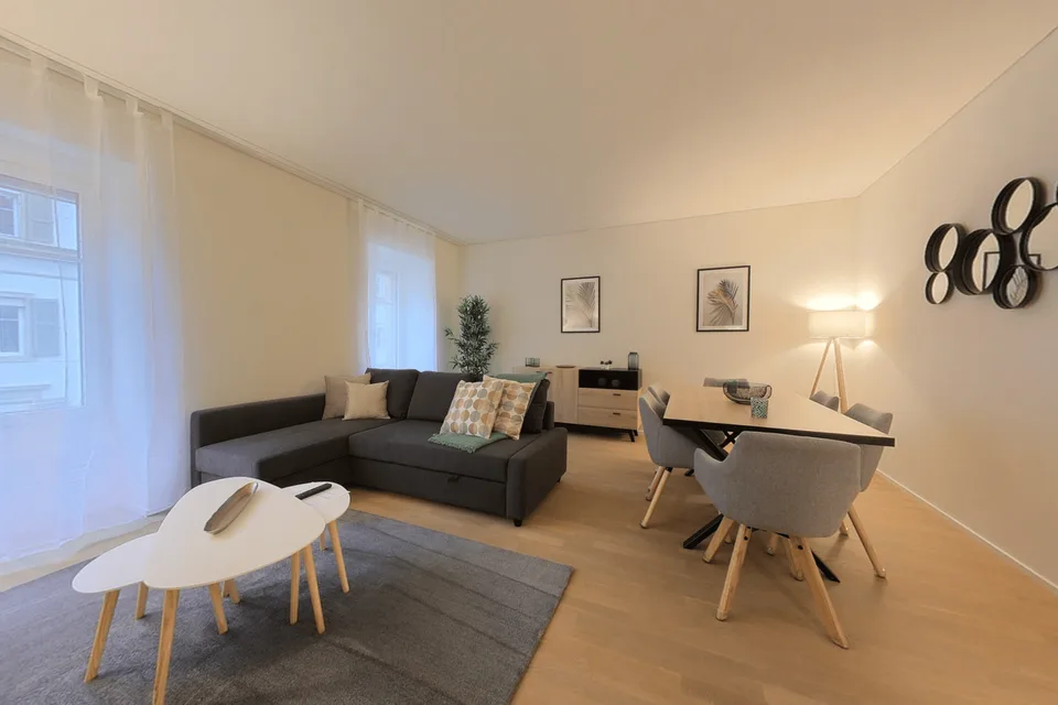 Large 1-bed apartment in the heart of Neuchâtel