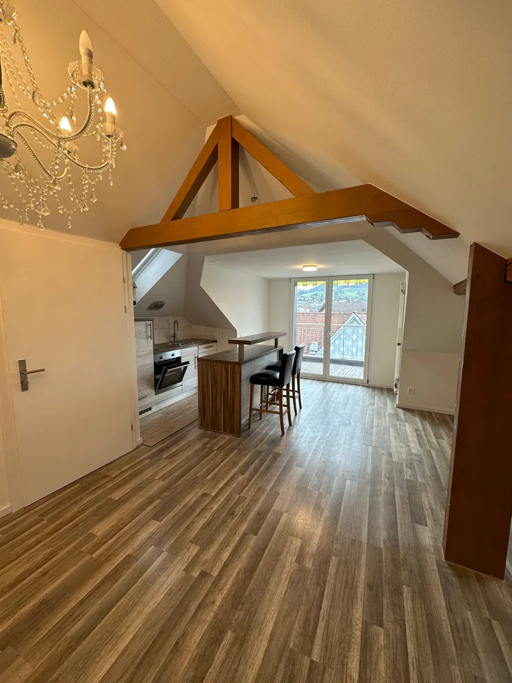 Moderne 2.5-Zimmer-Wohnung mit Charme in Gossau