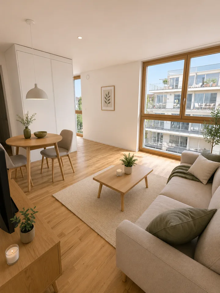Modernes Studio im Neubau