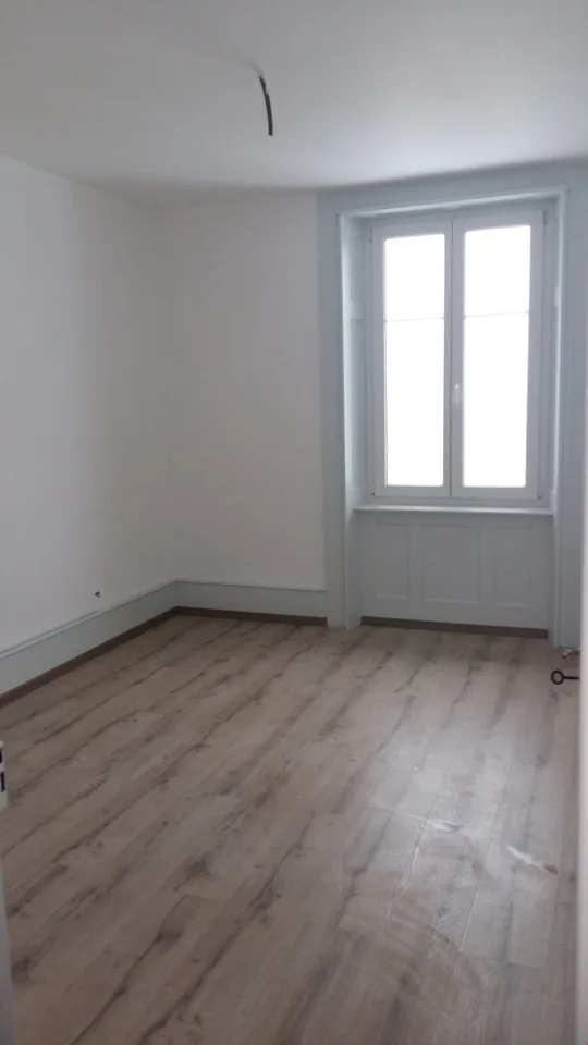 In quiet neighborhood, apartment with balcony