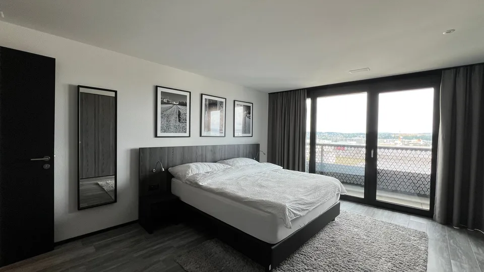 Appartement moderne meublé de 2,5 pièces avec balcon à Zurich