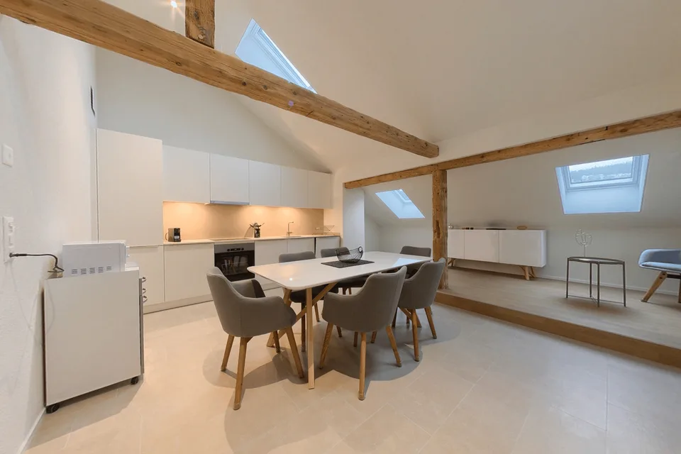 Spacious 1bedroom furnished apartment in central Neuchatel - Utilities Included
