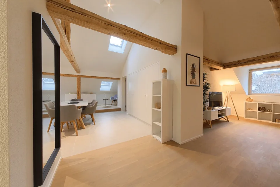 Appartement spacieux 1 chambre meublé dans le centre-ville de Neuchâtel - Utilités incluses