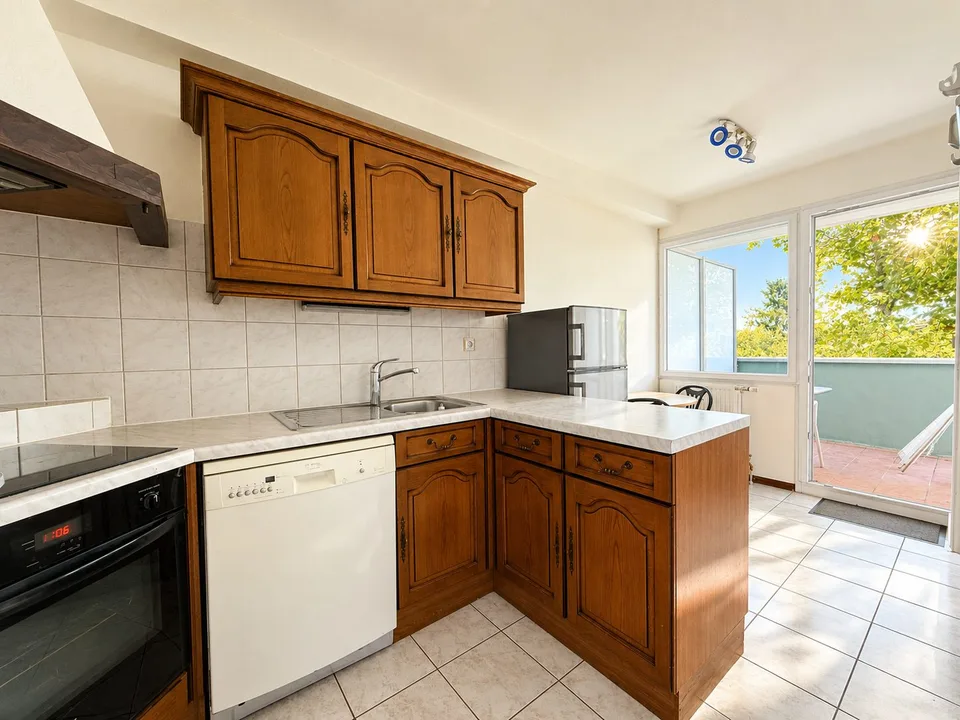 3-Zimmer-Wohnung mit zwei Balkonen, Garage und Energieklasse C – Saint-Louis Bourgfelden