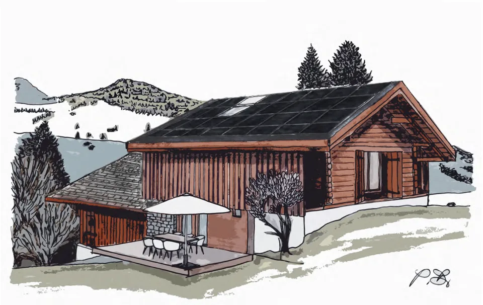 Alleinstehendes historisches Bauernhaus mit Vorprojekt – Foto 6 von 8