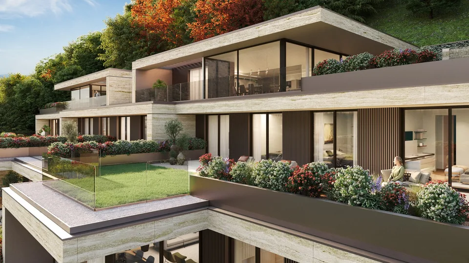 Appartamento 3.5 Locali con Giardino e Terrazzo – Residenza Foresta, Lugano