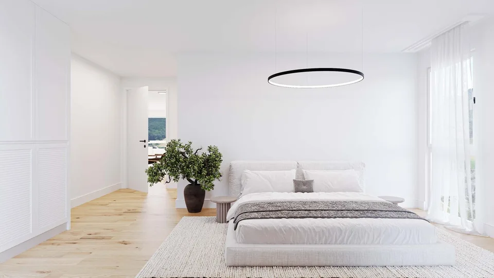 Appartement en propriété de 5,5 pièces avec terrasse et loggia