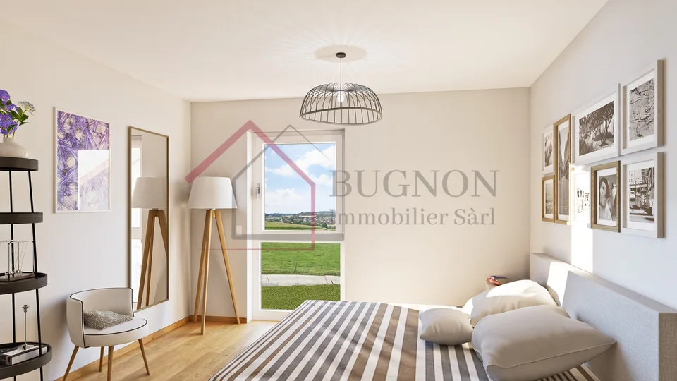 LES VILLAS DU GRAND PRÉ  Villa mitoyenne de 4.5 pièces en PPE - Lot C3