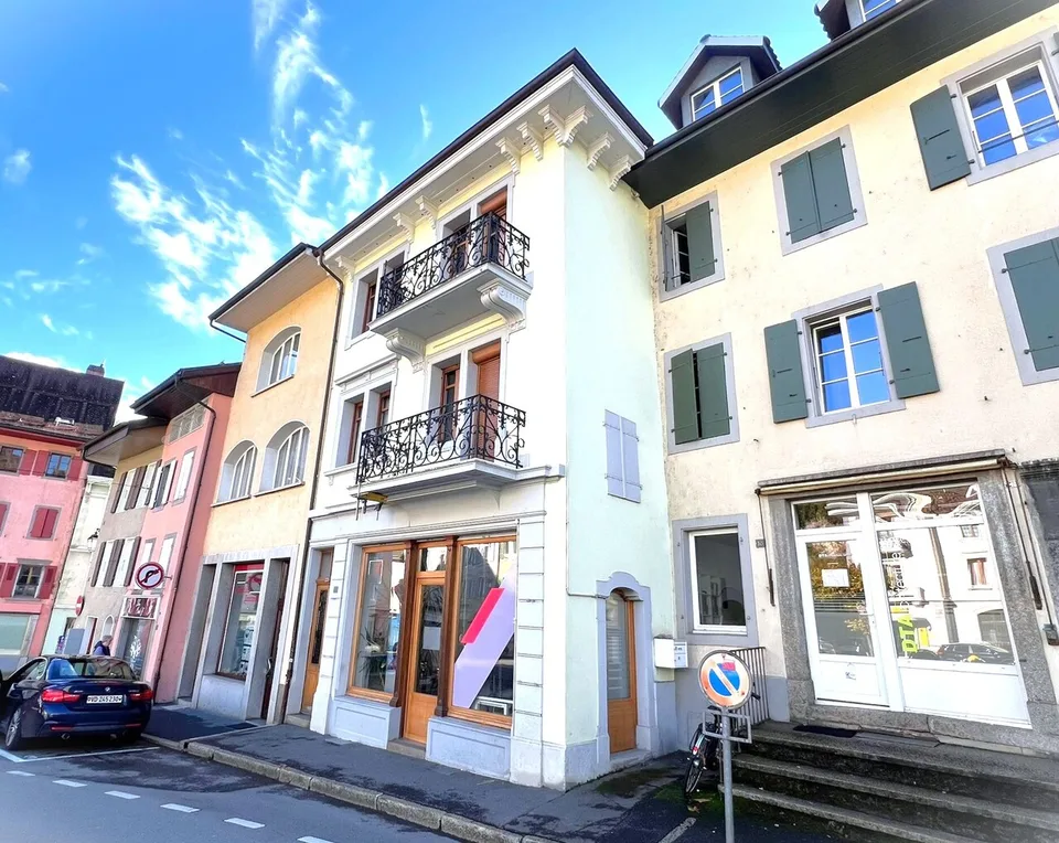 Edificio di rendita nel centro di Bex