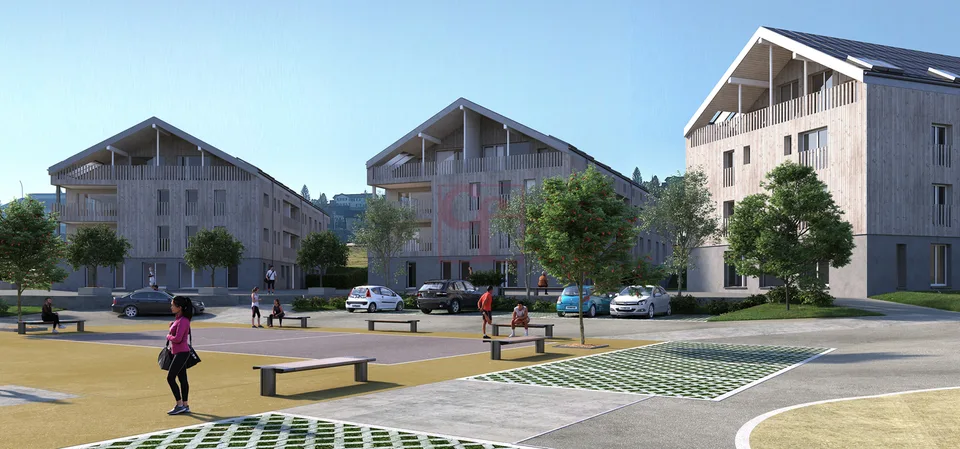 Farvagny - Appartements neufs de 5.5 pcs sous les combles