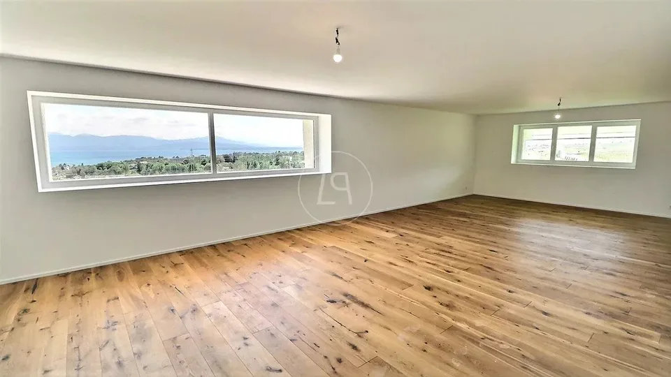 Appartamento ristrutturato in duplex con vista sul lago vicino a Rolle