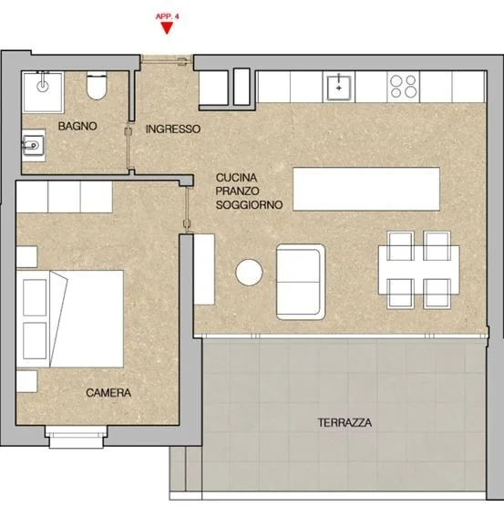 Neue 2.5-Zimmer-Wohnung in Giubiasco