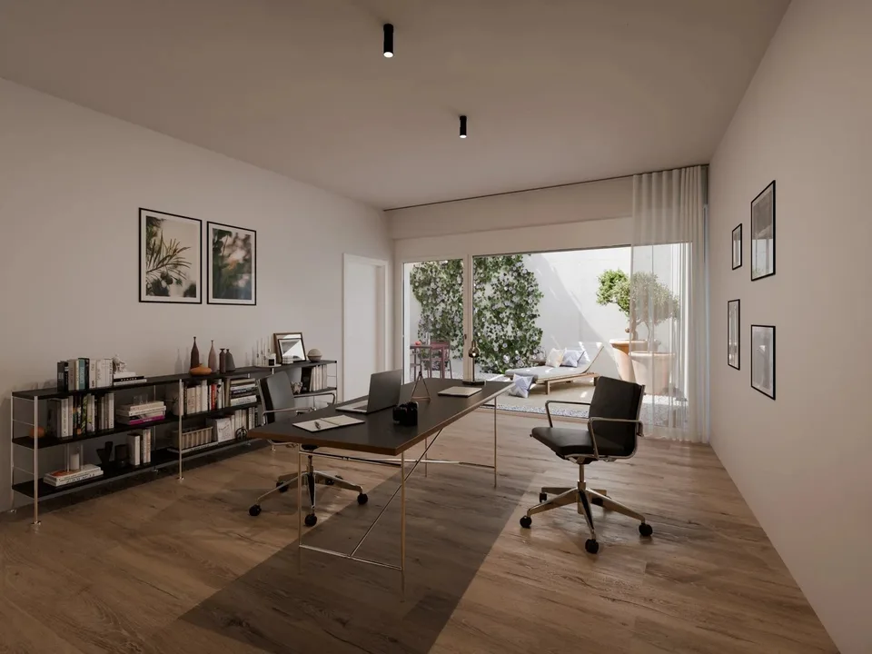 Les Capites - Appartement de 5,5 pièces avec jardin