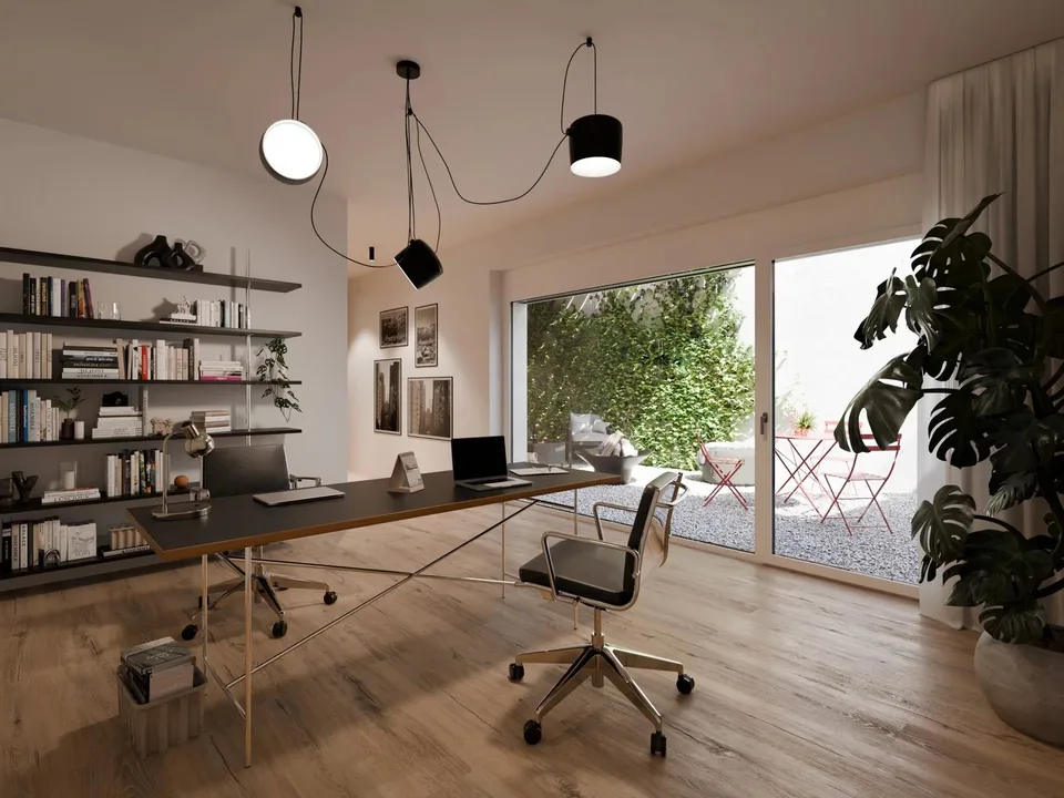 Les Capites - Appartamento di 5,5 locali con giardino