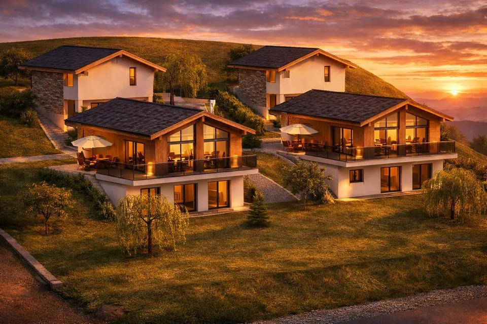 2113 Boveresse/NE Im Bau 2 familienfreundliche Villen mit Doppelgarage