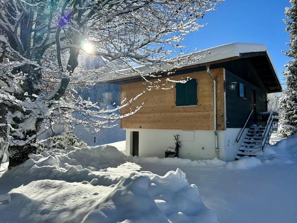 Cozy stand alone second residency Chalet in Rougemont village