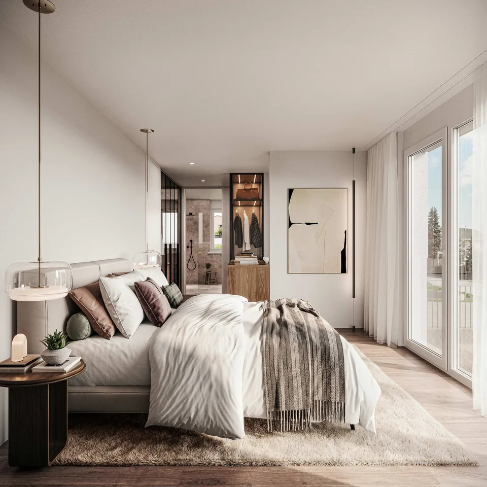 Maisonette de jardin exclusive avec 256 m² de jardin et technologie moderne à Ettingen