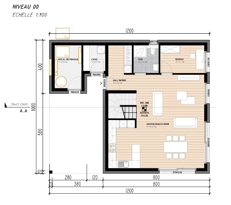 À vendre, Maison double, 3966 Chalais, Réf 6098597 – photo 6 sur 8
