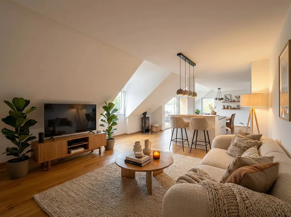 Geräumiges Duplex im Herzen von Saint-Cergue