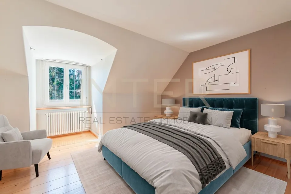 Riservato: Casa unifamiliare di 6,5 locali con 981 m² di terreno, vista lago e potenziale di sviluppo a Oberrieden – foto 12 di 30
