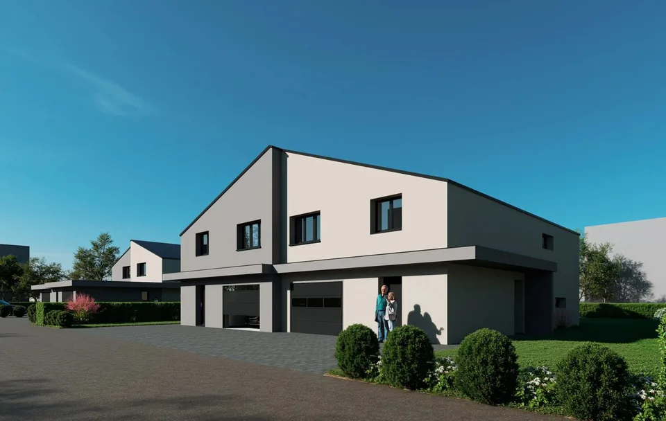 Dernière villa jumelée contemporaine de 5.5 pièces