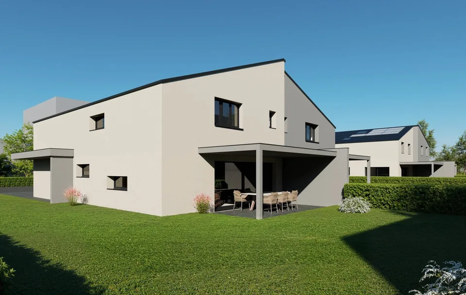 Dernière villa jumelée contemporaine de 5.5 pièces