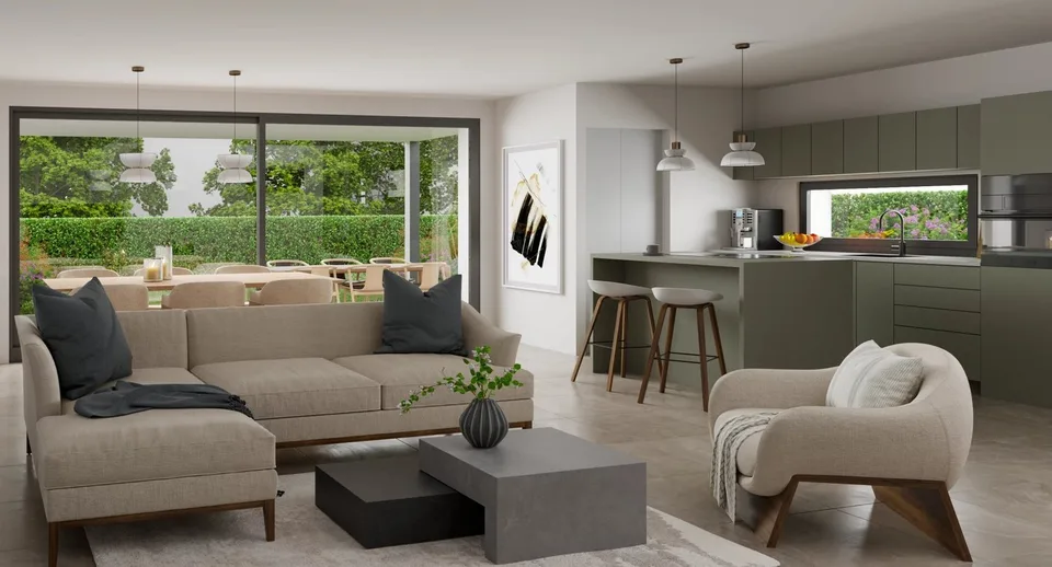 Dernière villa jumelée contemporaine de 5.5 pièces