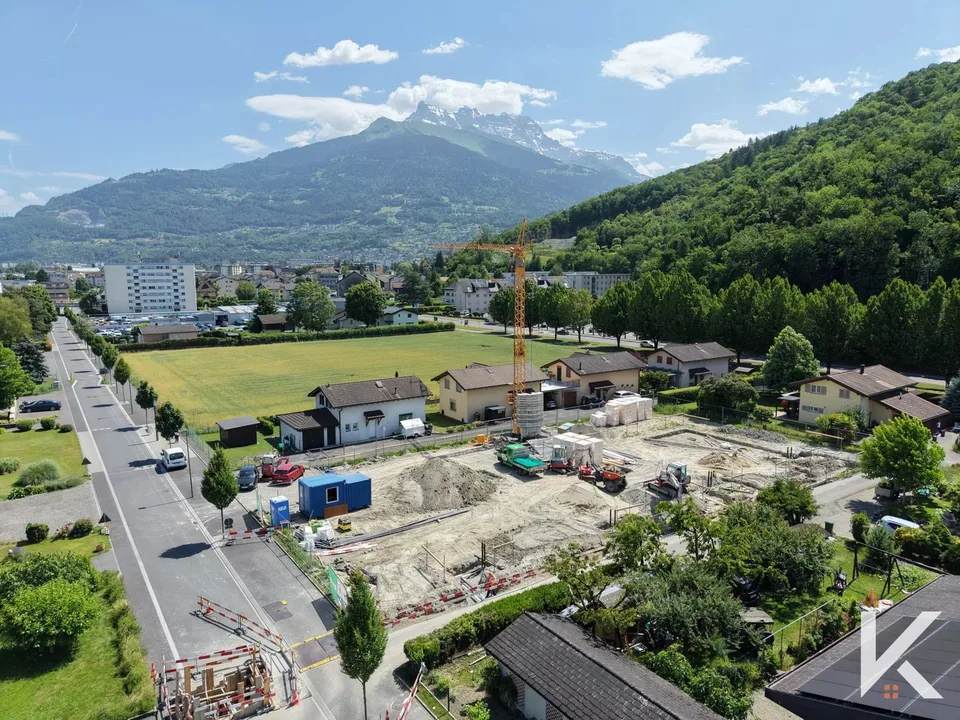 Dernière villa jumelée contemporaine de 5.5 pièces