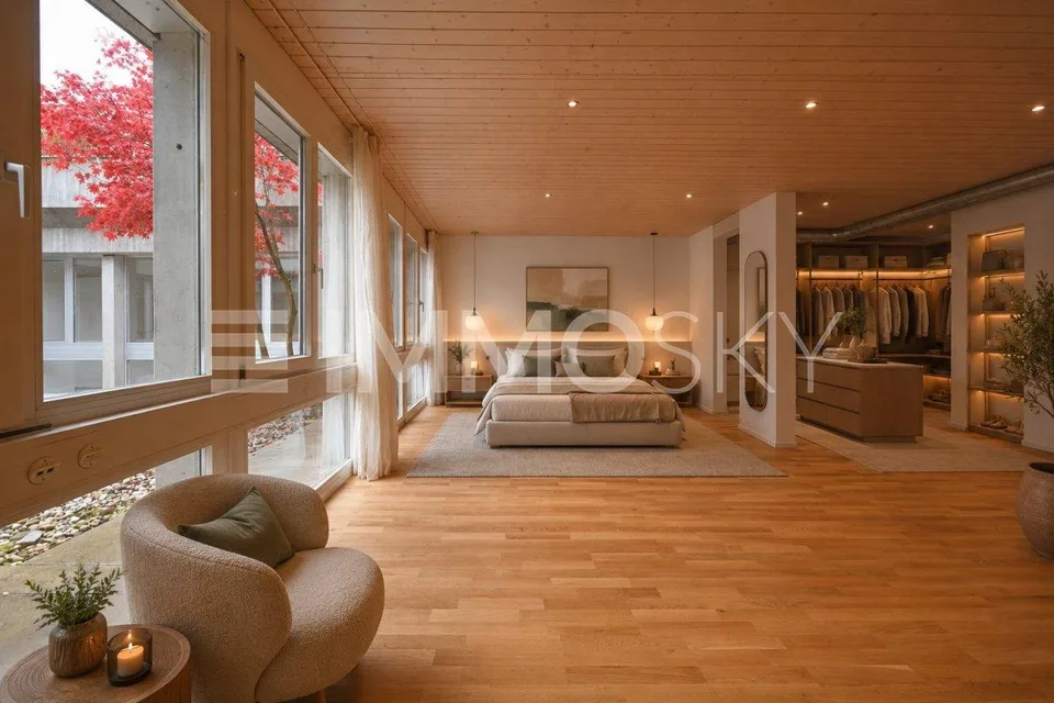 Immobile loft unico con spazio commerciale e residenziale