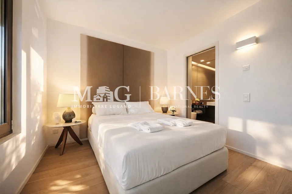 Lugano Centro vicino LAC: Appartamento 2.5 locali vista lago – photo 18 sur 21