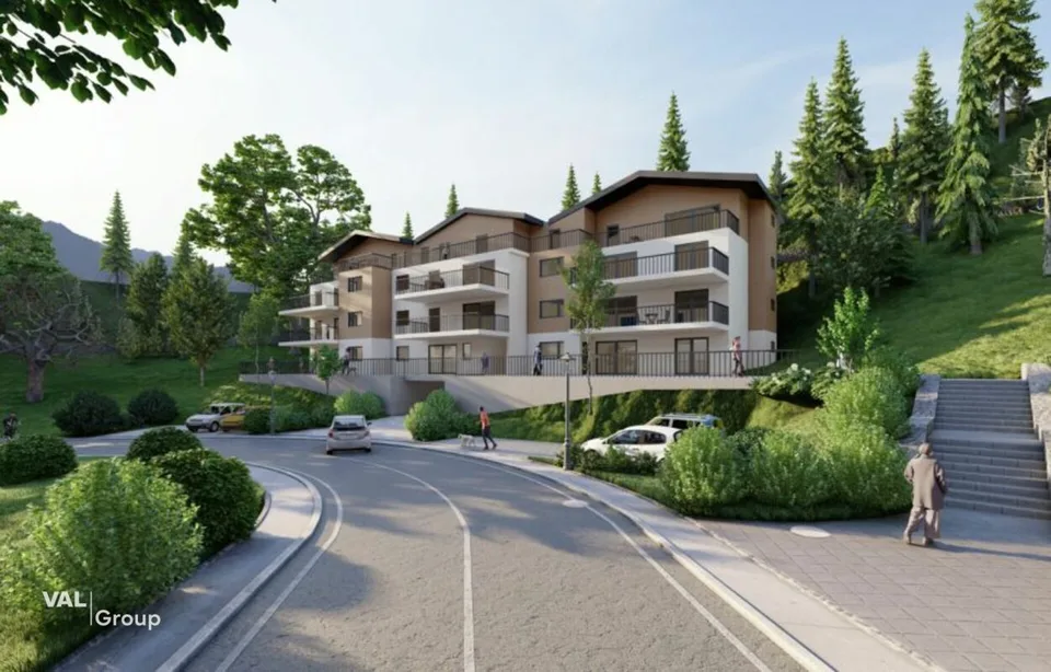 Exklusive Attikwohnung - Wohnen mit alpinem Charme im Tschäggättuhuis