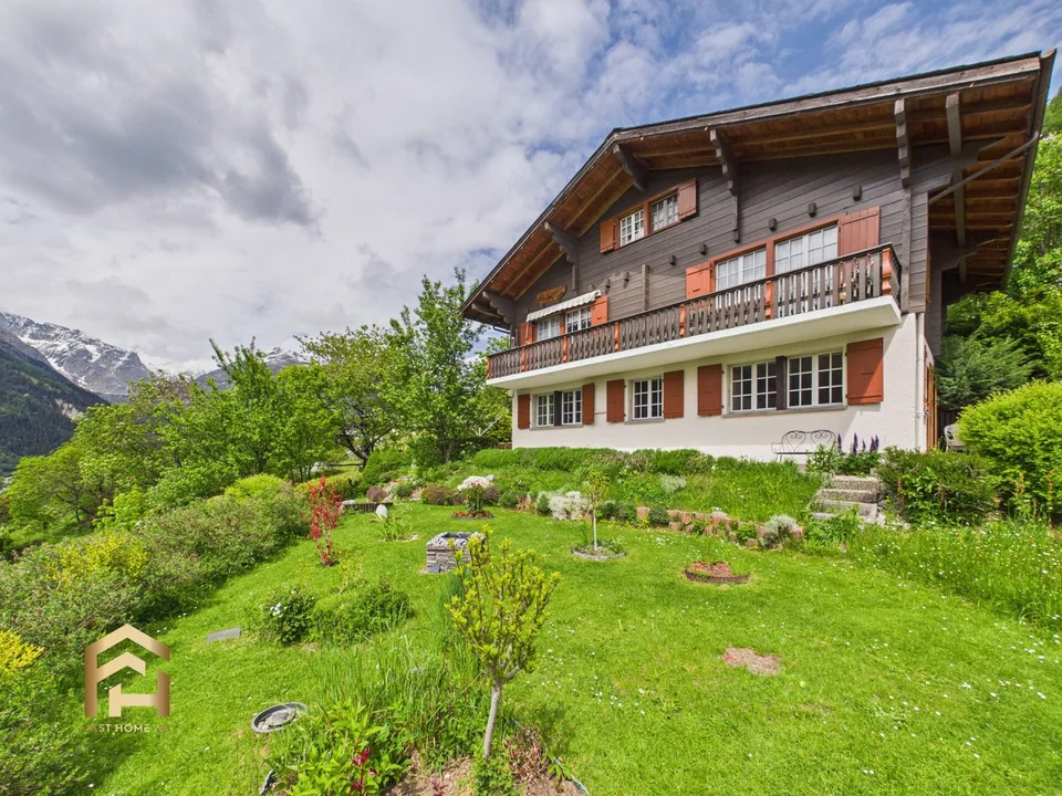 Sonniges Chalet mit Einliegerwohnung und traumhafter Aussicht