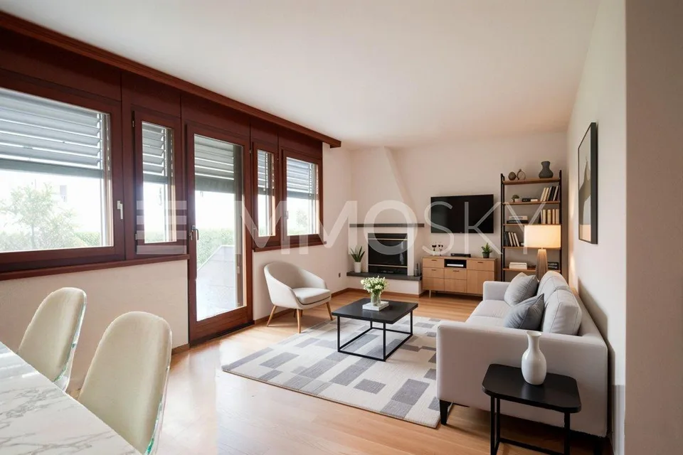Moderno appartamento 2.5 locali con spazio esterno privato