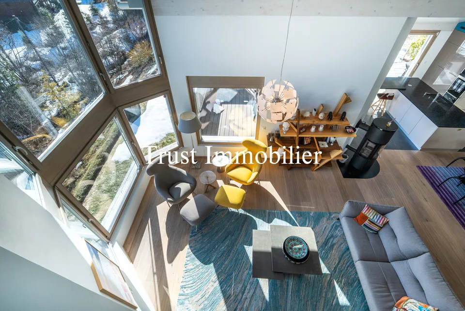 6022.Chalet contemporain lumineux avec vue panoramique, Mayens d'Arbaz – foto 12 di 13