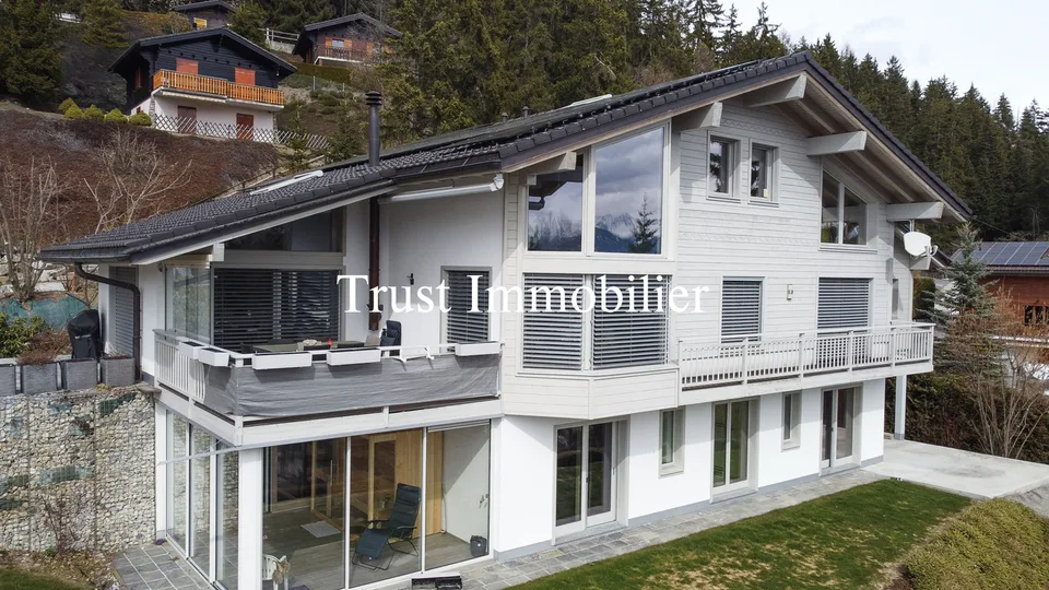 6022.Chalet contemporain lumineux avec vue panoramique, Mayens d'Arbaz – foto 13 di 13