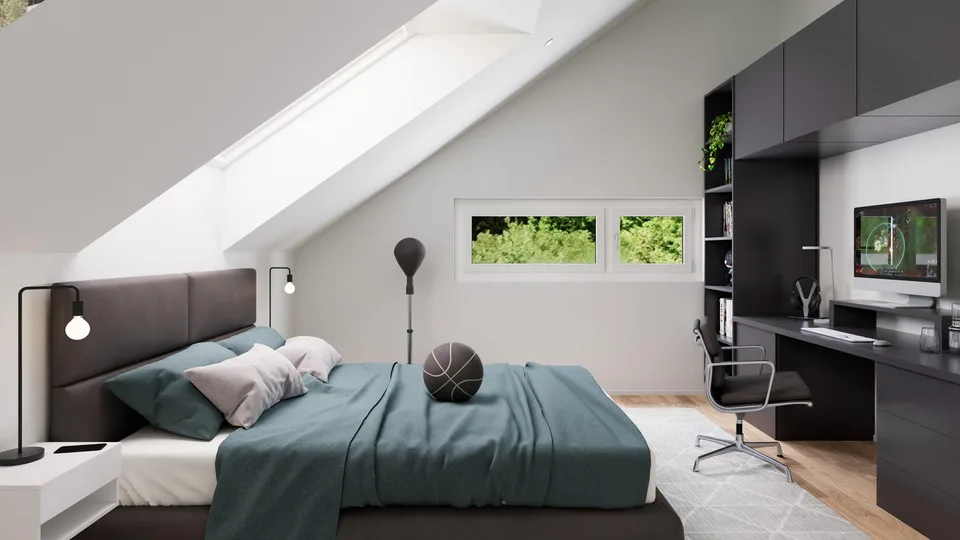 Vivere in una casa nuova in stile fattoria in un appartamento a duplex a Grenchen – foto 6 di 12