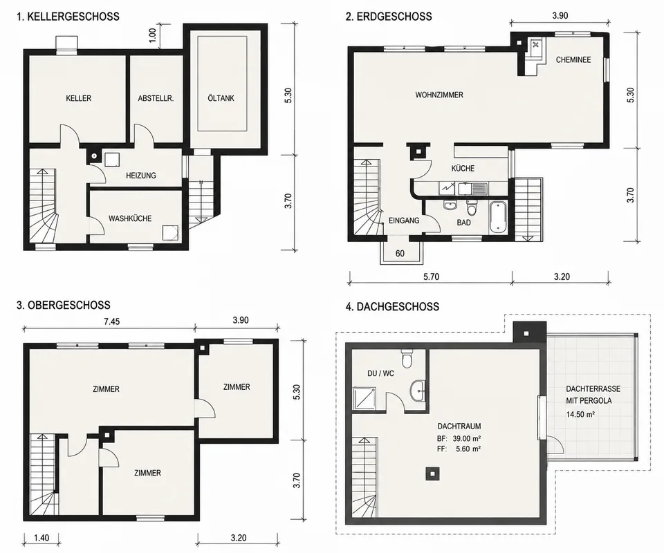 Charmantes 5.5-Zimmer-Zweifamilienhaus mit Garten im beliebten Triemliquartier – Foto 11 von 11