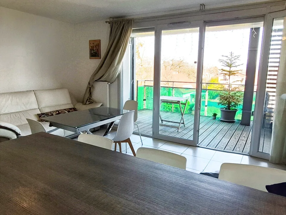 Schönes Apartment T4 mit Terrasse und Blick auf den Mont-Blanc, nahe der Grenze – Foto 12 von 13