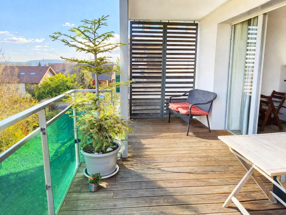 Superbe appartement T4 avec terrasse et vue Mont-Blanc   Proche frontière