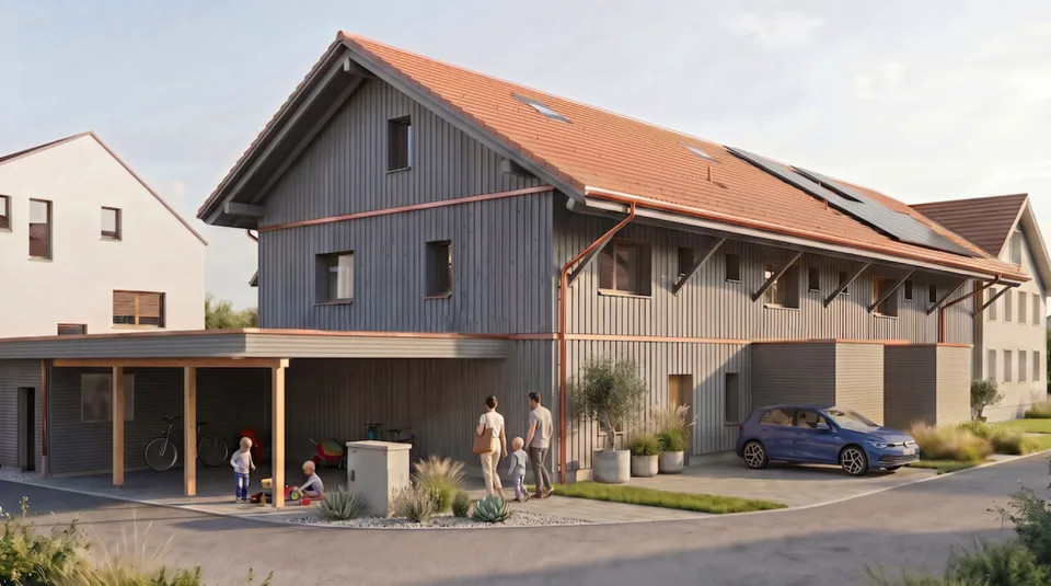 Casa familiare 5,5 locali con terrazza sul tetto cool