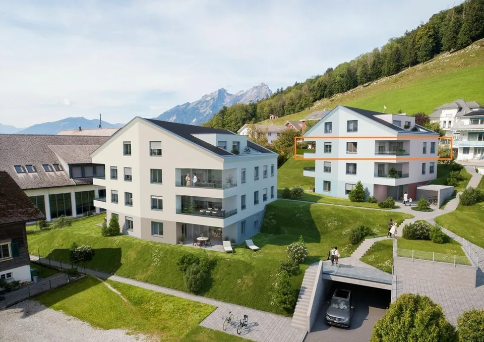 Verkauf: 4.5- Zimmerwohnung in Obbürgen / Stansstad