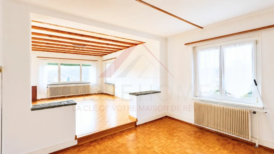 Haus mit Charme und Panoramablick auf das Schloss und zwei schönen Terrassen