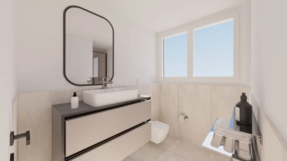 2 Appartement de construction moderne de 3,5 pièces avec balcon à Ziefen