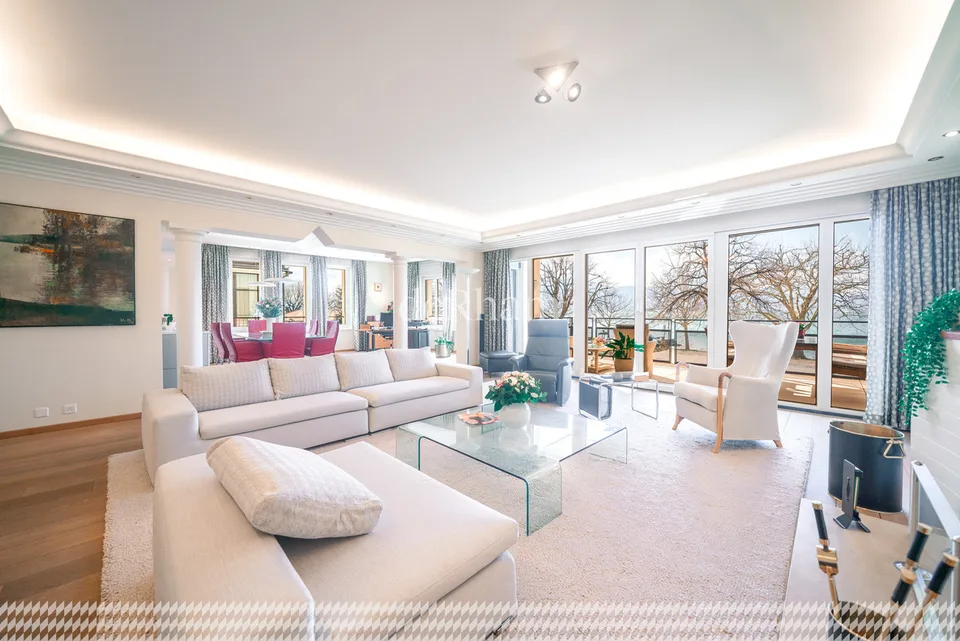 Wohnung von 264 m2 PPE Bourg de Lutry - Erste Lacfront